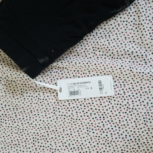 FREDDY Black Sweat Pants - Picture 2 of 2